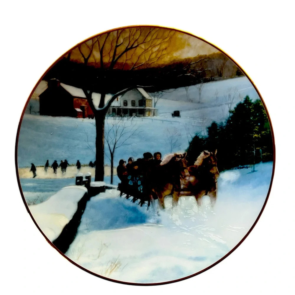 Vintage Recco plate Holidays